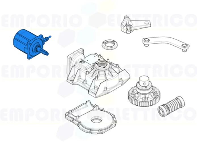 came repuesto grupo motor frog-al 119ria063