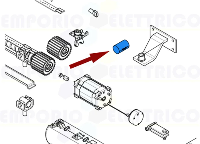 came repuesto condensador 10 mF con cables ati 119rir295 (ex 119rir268)