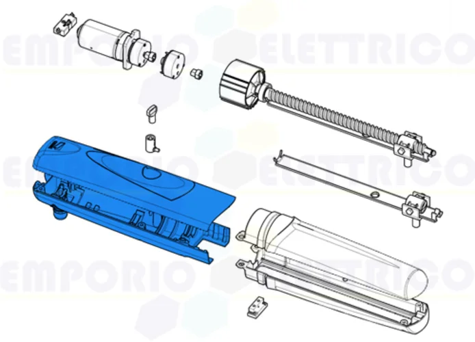 came ricambio gruppo gusci inf/sup axo 88001-0143