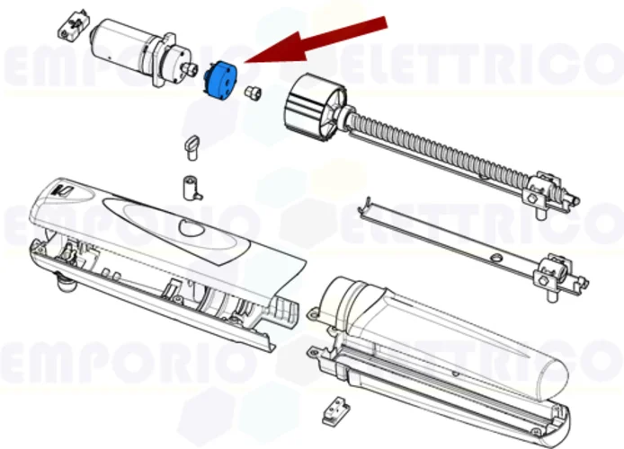 came repuesto electrofreno axo 24v 88001-0201