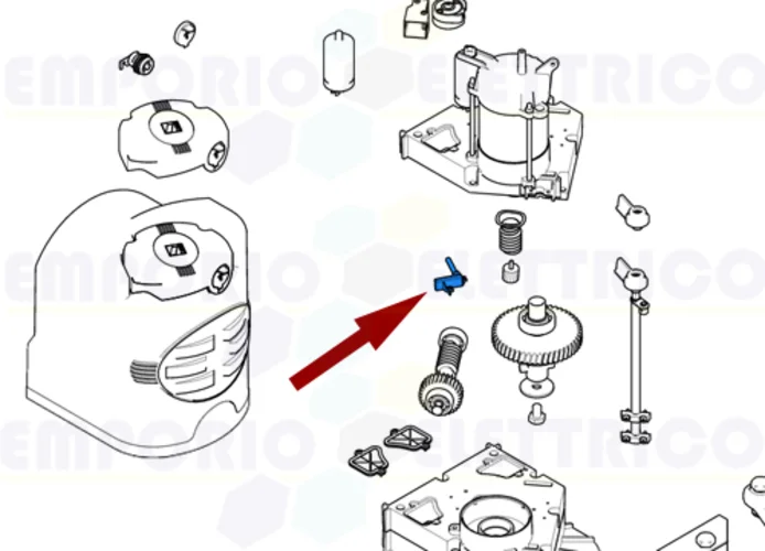 came repuesto disp encoder fast ferni bxv 119rid301