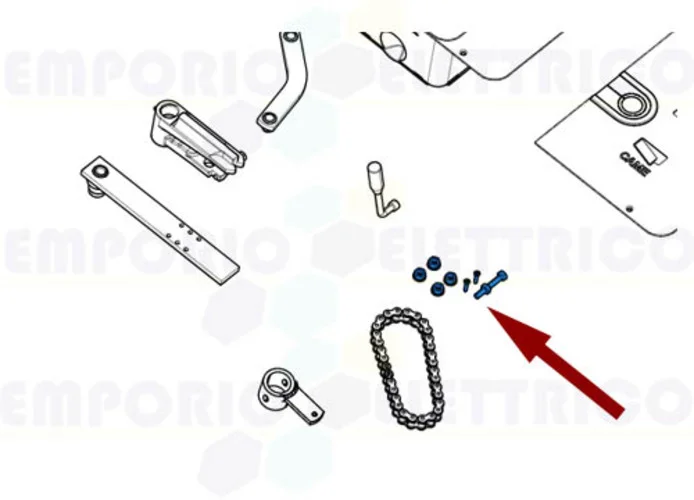 came repuesto paquete tornillos frog 119ria022