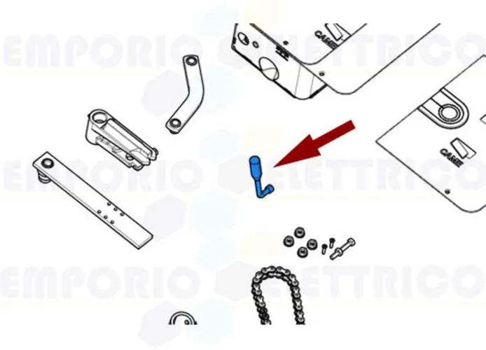 came repuesto llave de palanca frog 119ria047