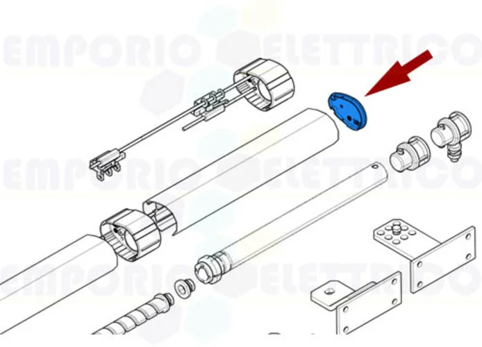 came repuesto tapón de cabeza derecha krono 119rid179