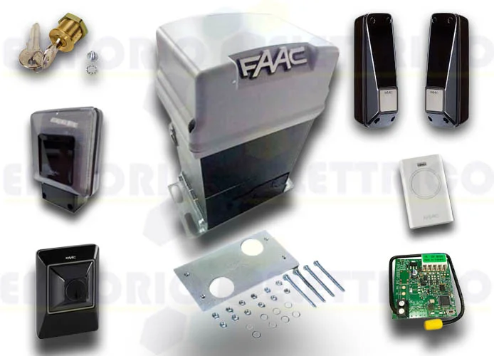 faac kit automatización 230v ac pratico kit safe 10564944fr
