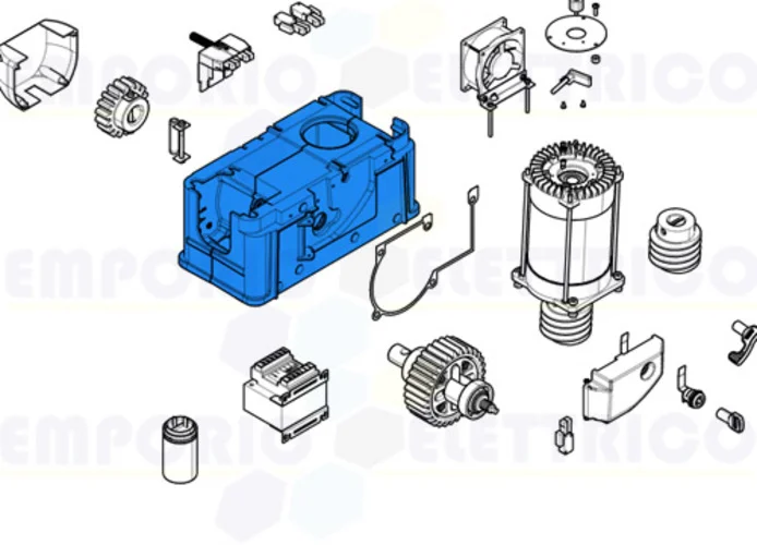 came repuesto caja motorreductor bk 119ribk005