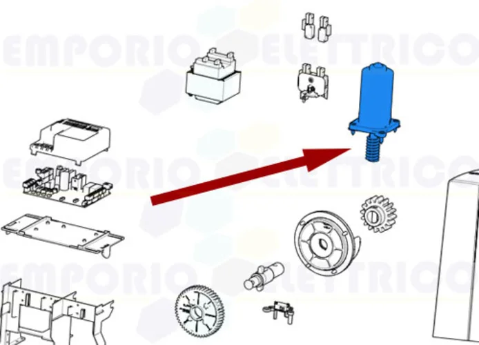 came repuesto motor bxv 88001-0012