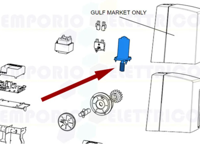 came repuesto motor bxv 88001-0011