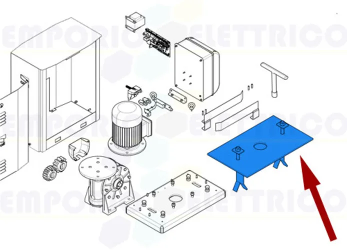 came repuesto base de anclaje motorreductor by 119riy053