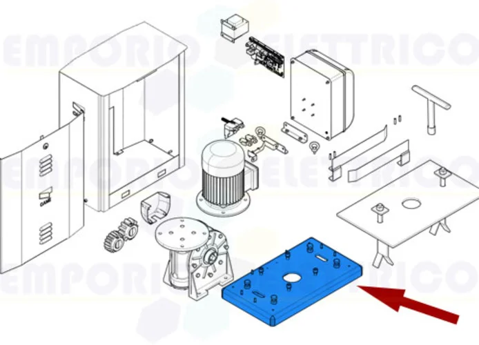 came repuesto base de anclaje motorreductor by 119riy061