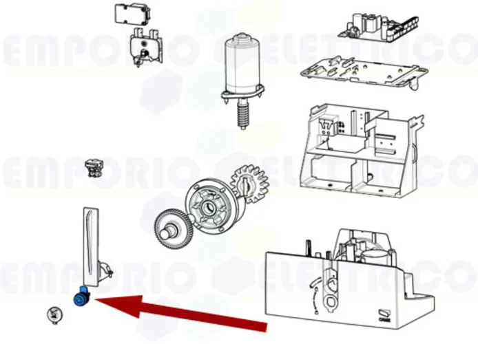 came repuesto cerradura bxl 119rib010