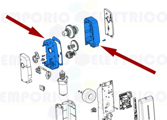 came repuesto caja reductor emega40 119rie196