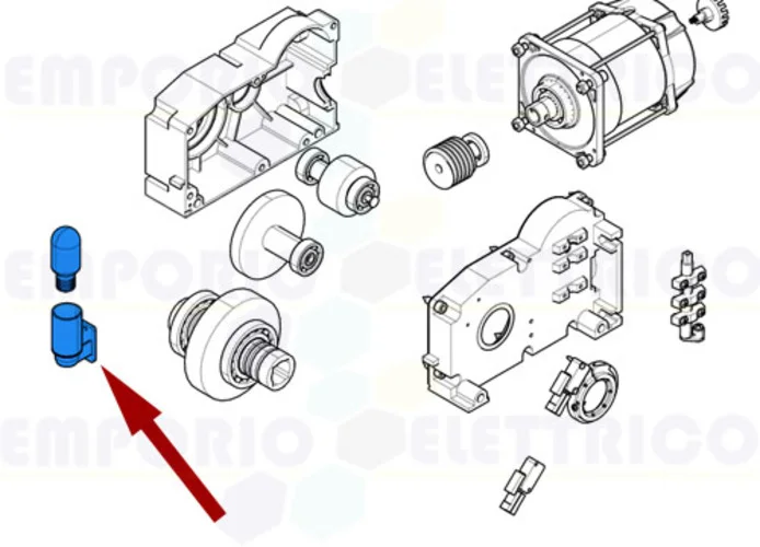 came ricambio porta lampada emega 119rie068