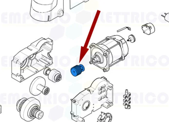 came repuesto tornillo sin fin emega 119rie149