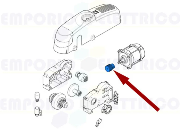 came repuesto tornillo sin fin emega 119rie058