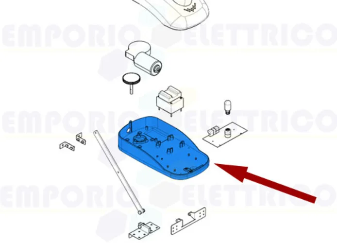 came repuesto base de fijación motorreductor ver 119rie144