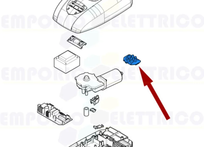 came repuesto tarjeta de led v6000 119rie168