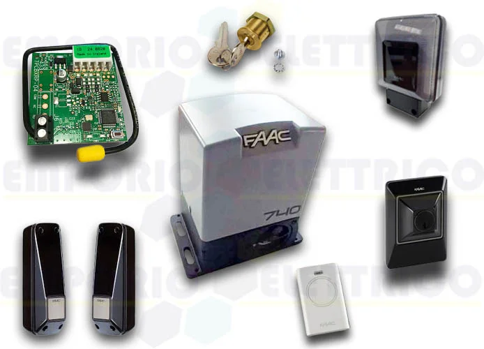 promo faac kit automatización 740 230v delta2 kit safe 1056303445