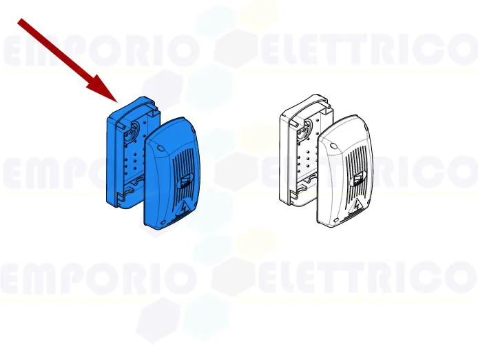 came ricambio contenitore quadro comando piccolo 119rir190