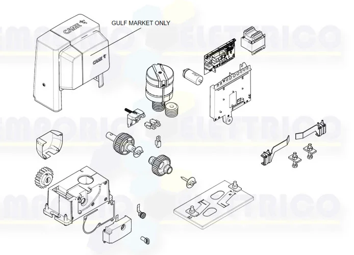 came página repuestos para motor bx608als 