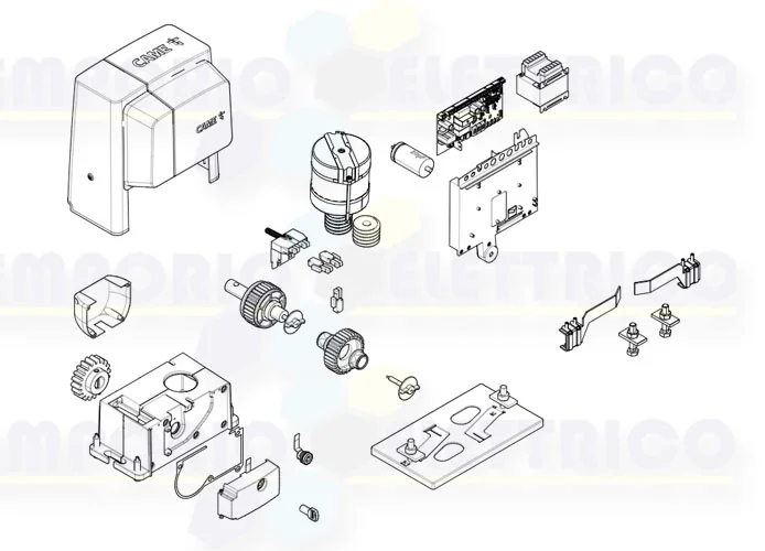 came página repuestos para motor bx608ags 