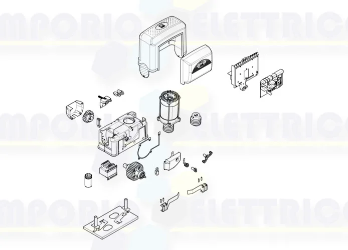 came página repuestos para motor bk1800 