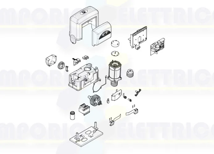 came página repuestos para motor bk1200p 