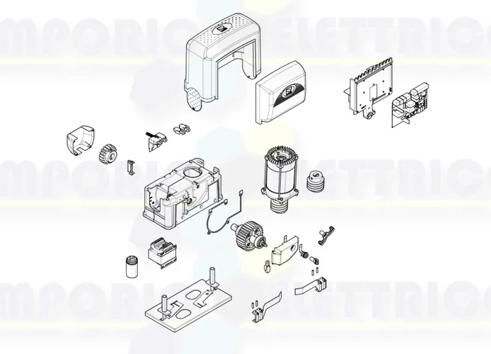 came página repuestos para motor bk1200 