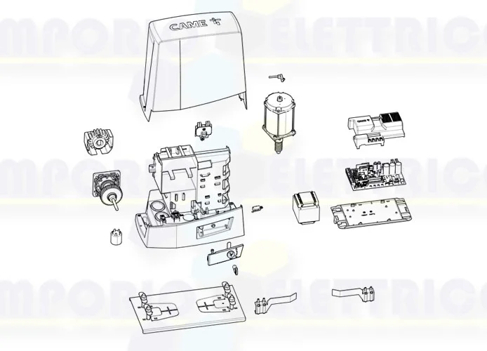 came página repuestos para motor bkv15ags 801ms-0300