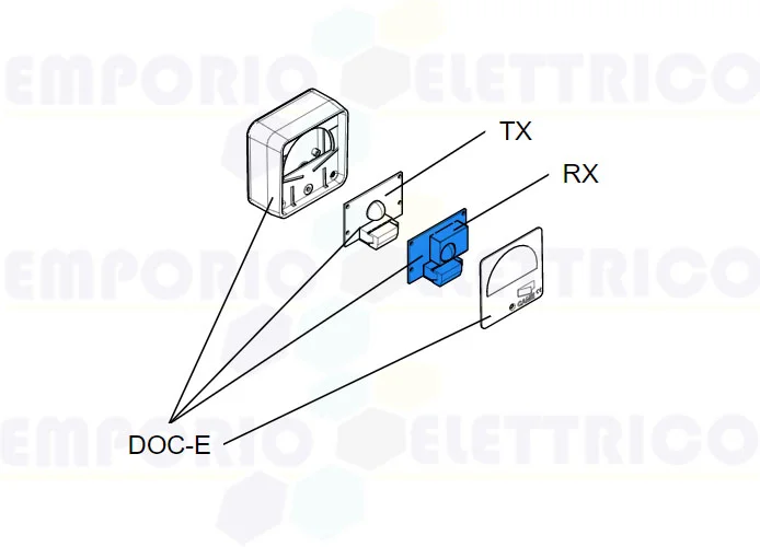 came repuesto tarjeta electrónica rx doc-e 119rir017