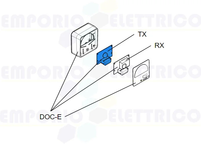 came repuesto tarjeta electrónica tx doc-e 119rir018