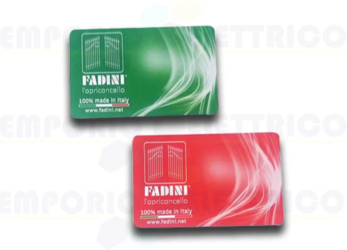 fadini par de dispositivos transponder formato de tarjeta 693l