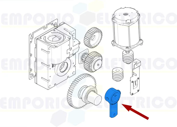 came repuesto brazo de transmisión g2500 119rig091