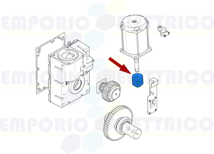 came repuesto tornillo sin fin g3000 119rig413