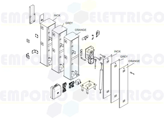 came página repuestos para barreras g4000-g4001-g4000n 