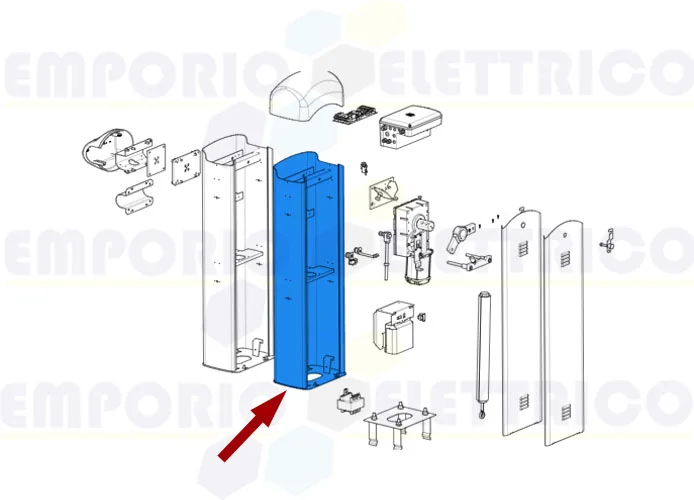 came repuesto armario barrera g3000 119rig418