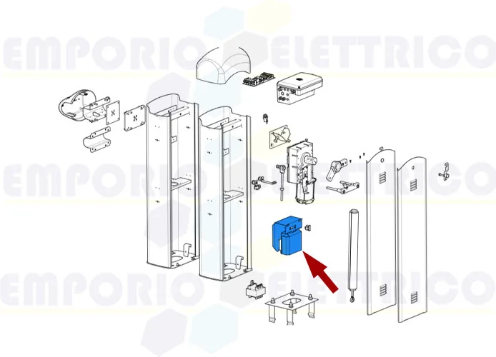 came repuesto grupo tapa transformador g3000 119rig426