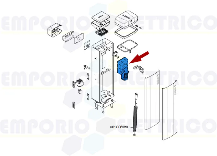 came repuesto motorreductor gt4 24v dc 88003-0084