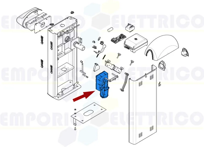 came repuesto motorreductor gard 8 230v 119rig197