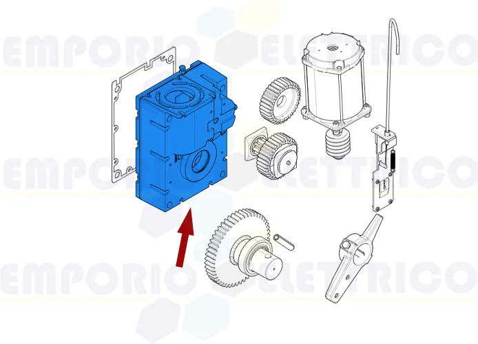 came repuesto caja motorreductor g12000 119rig102