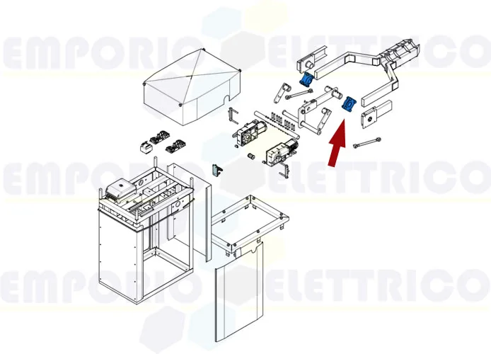 came repuesto pestaña soporte árbol barra g12000 119rig117 