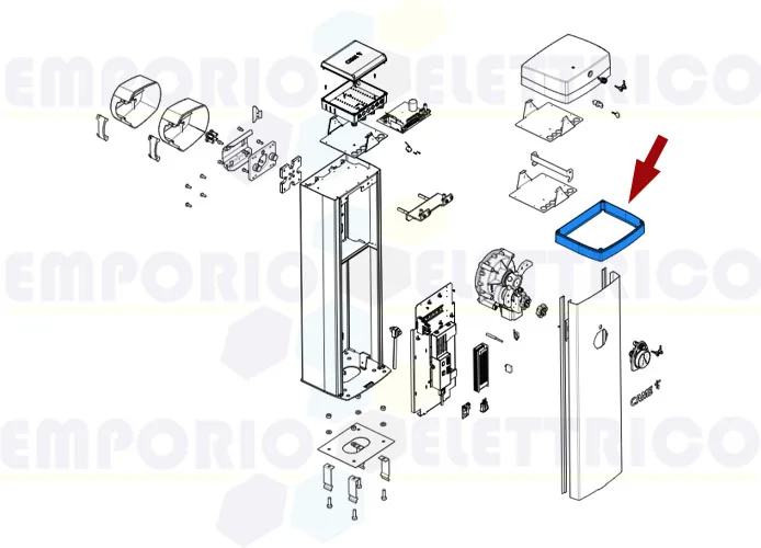 came repuesto corona luminosa gpx40 2 piezas 88003-0044