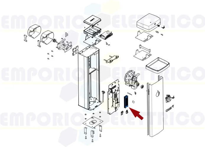 came ricambio alimentatore switching gpx40 88003-0050