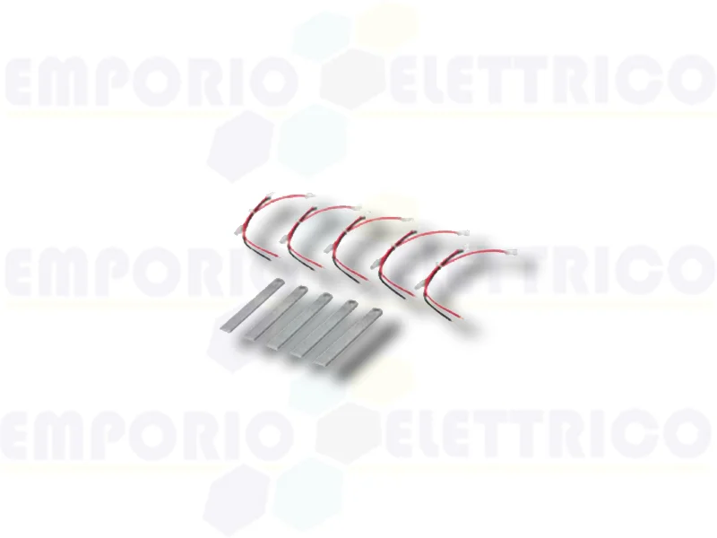 beninca kit 5 cables y 5 estribos instalación baterías bull1224t.cb 976000964