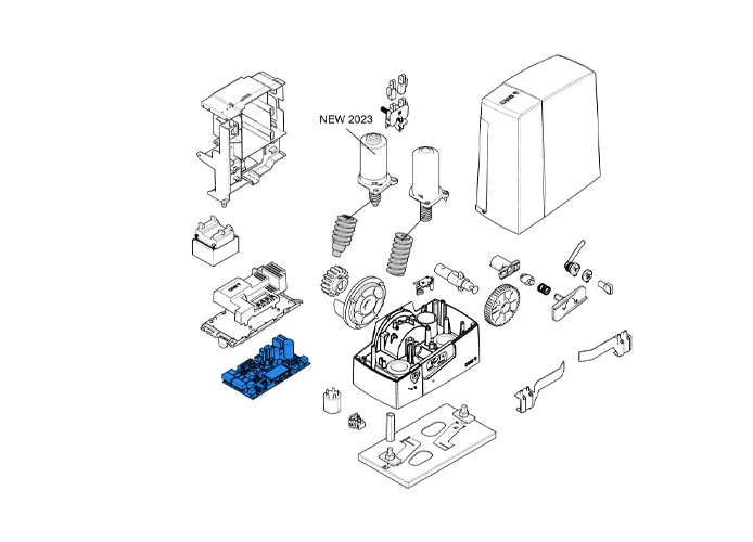 came repuesto tarjeta electrónica zbc1 7040 88001-0261