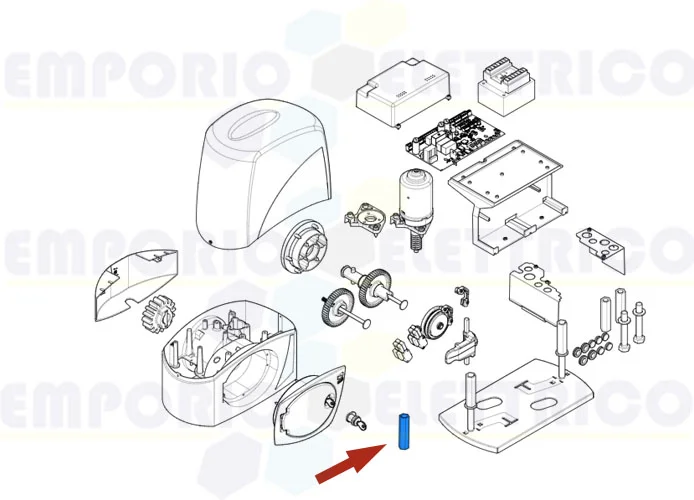 came ricambio dado fissaggio motore 70mm 10pz 88001-0273 