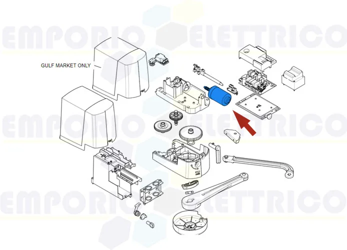 came repuesto grupo motor opb-ftx-ftl 119rid435