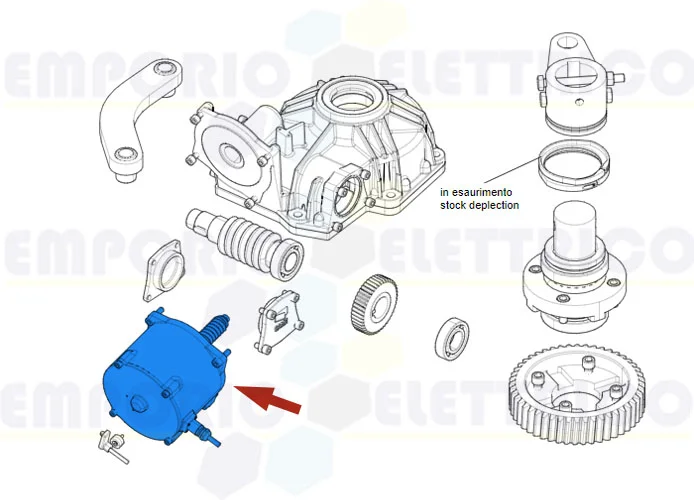 came repuesto grupo motor frog pm4 119ria118