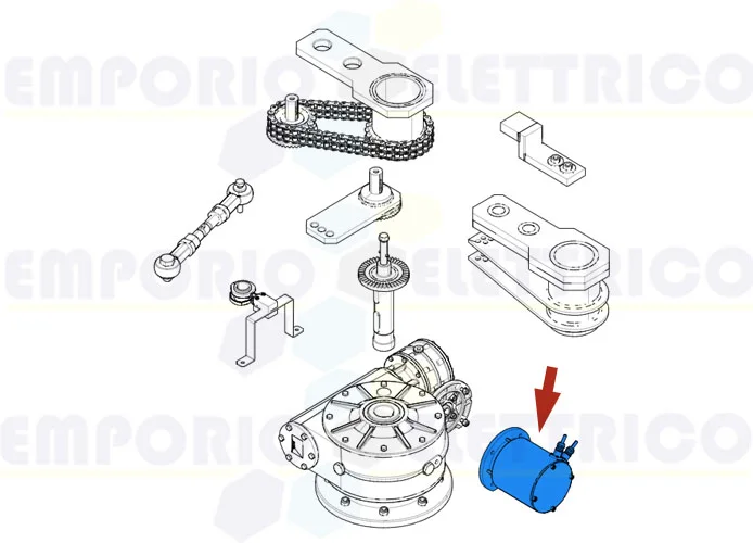 came repuesto grupo motor frog-ms 119ria081