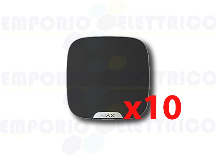ajax lotto di brandplates ss dd 10 (10 pz) nero 39278